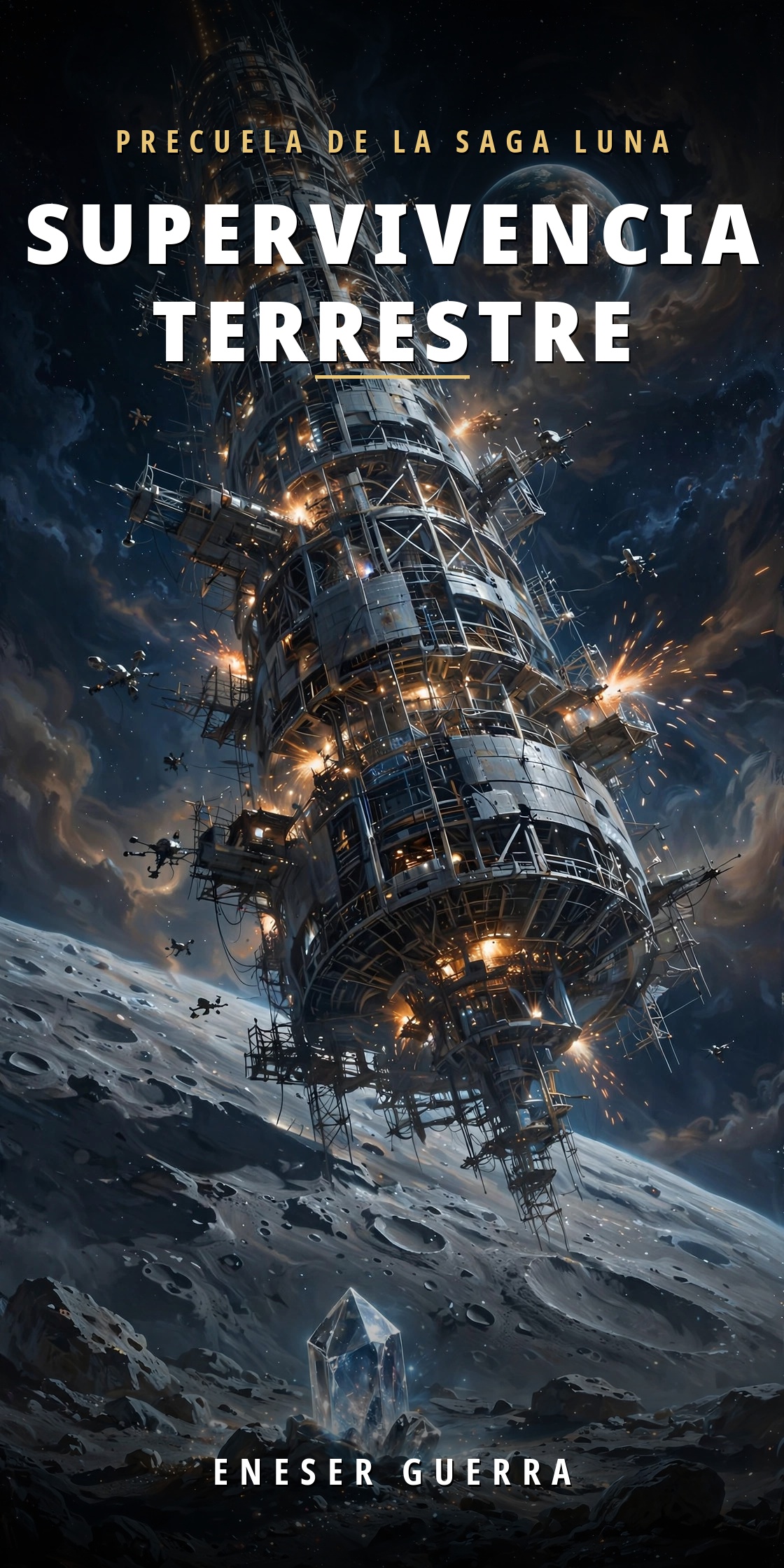 Portada de Supervivencia Terrestre, de Eneser Guerra